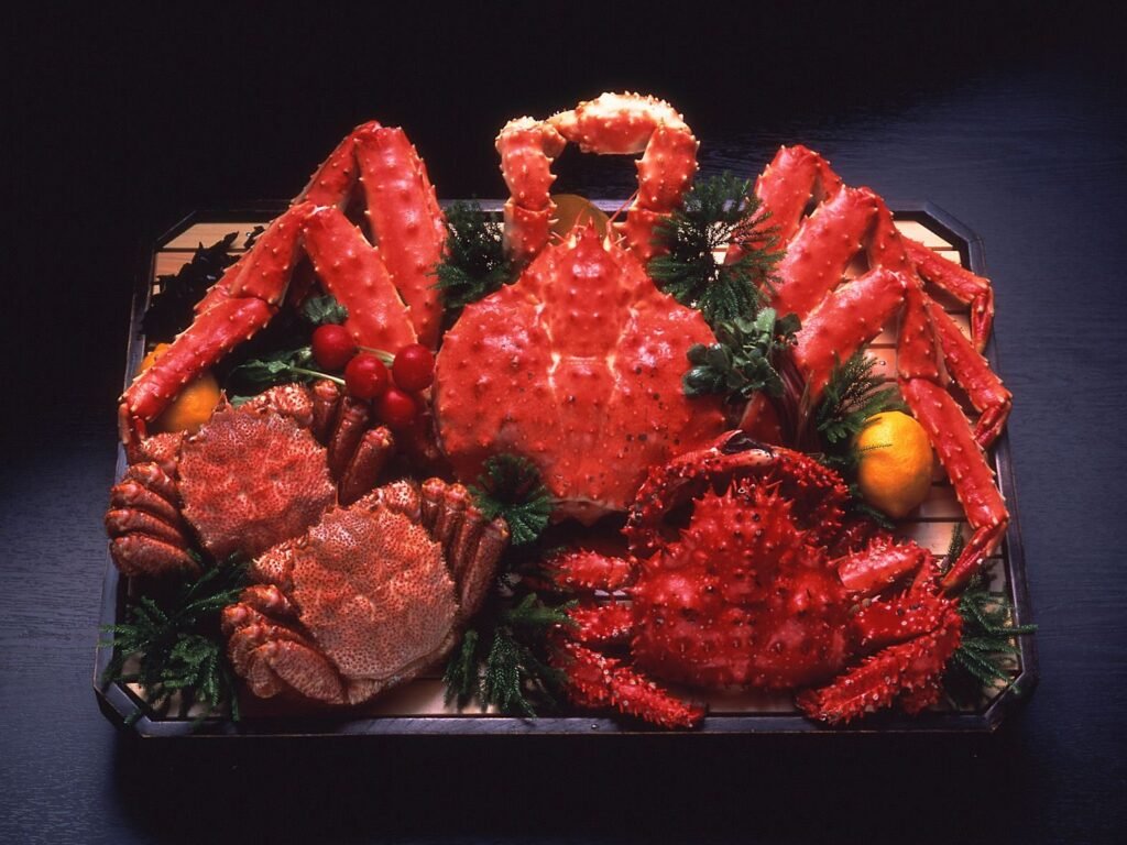 Hokkaido Tourism - crab variety