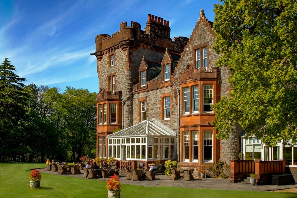 SCOTLAND Isle of Eriska exterior