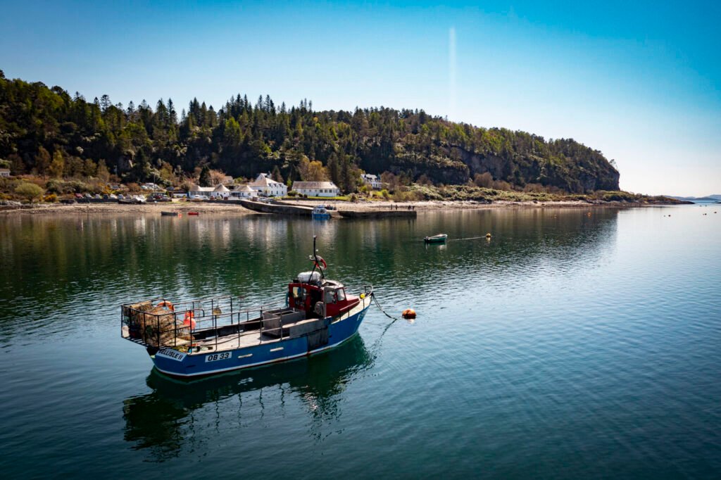 SCOTLAND Pierhouse Hotel location
